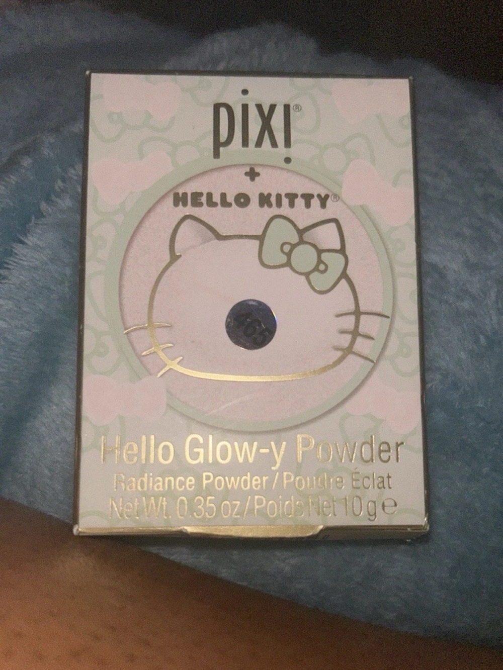 Pixi Hello Kitty Glow-y Radiance Powder — Light Pink & Mint Packaging